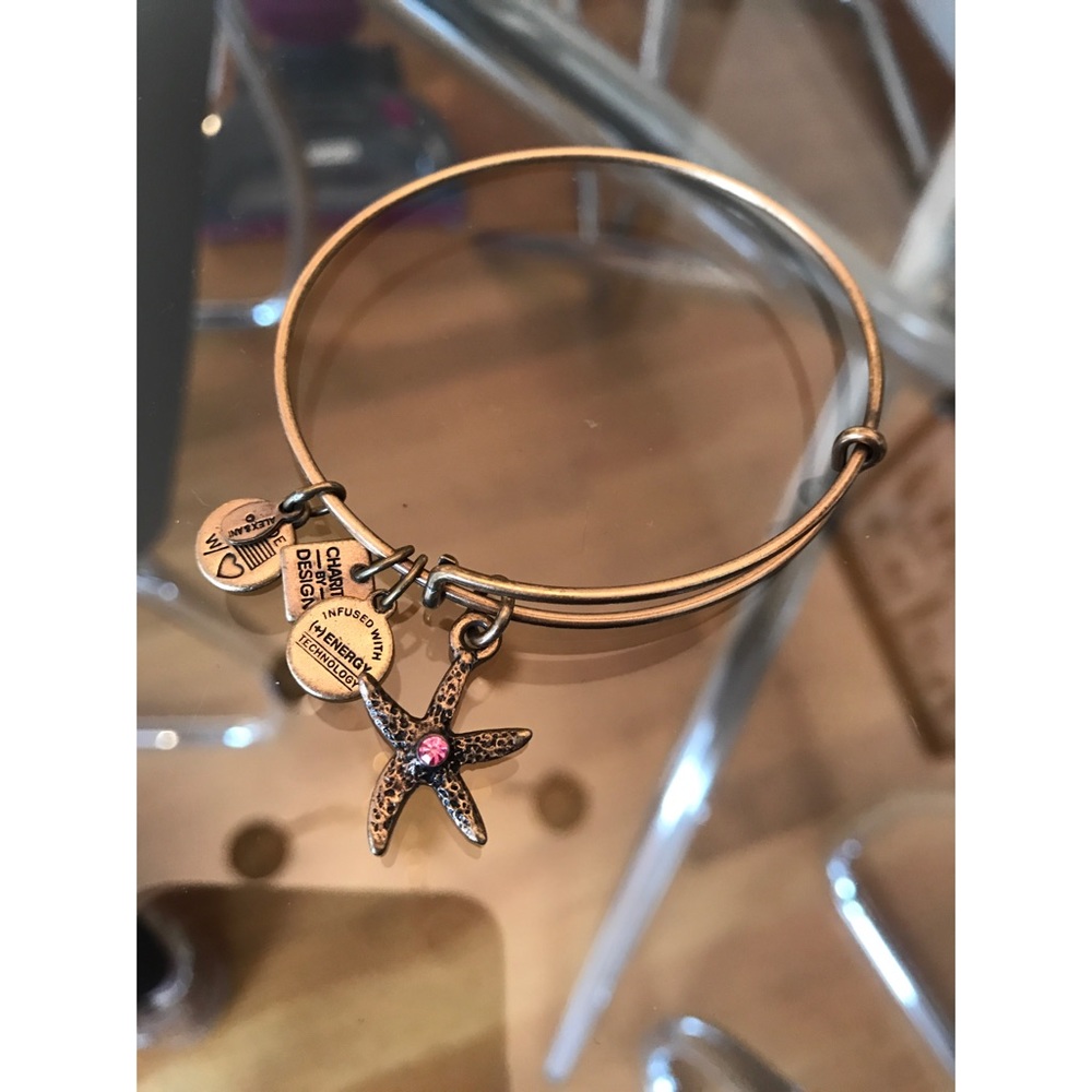 Alex and Ani Starfish bangle